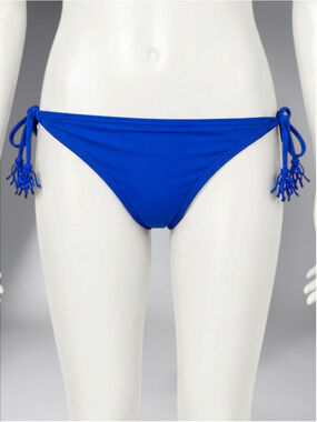 Xhilaration Royal Blue Side-Tie Bikini Bottom